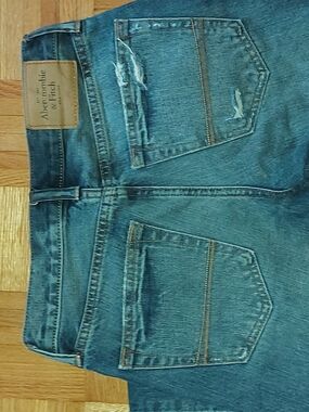 Abercrombie & Fitch Womens Blue Denim Jeans